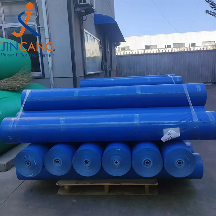 160g сина PE Tarpaulin Roll