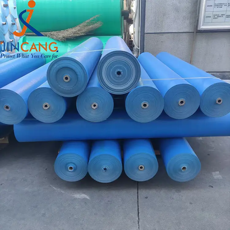 160g сина PE Tarpaulin Roll