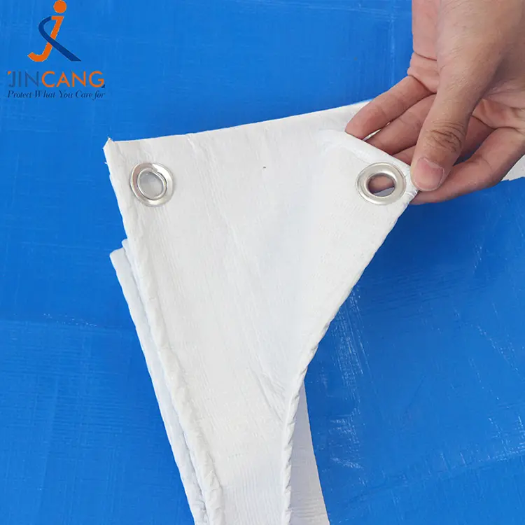 220g сино бело со печатено pe tarpaulin