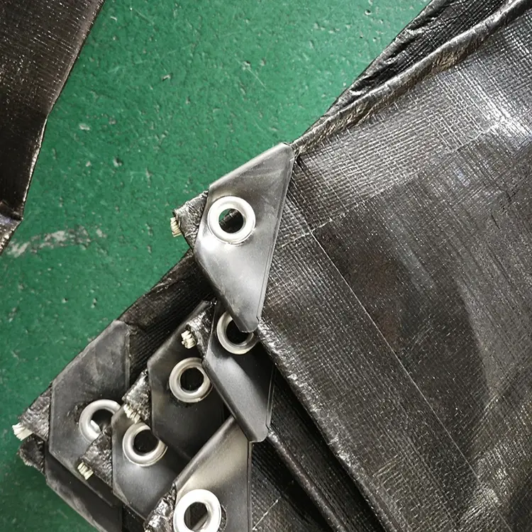 Црна 200гсм ПЕ Тарпаулин