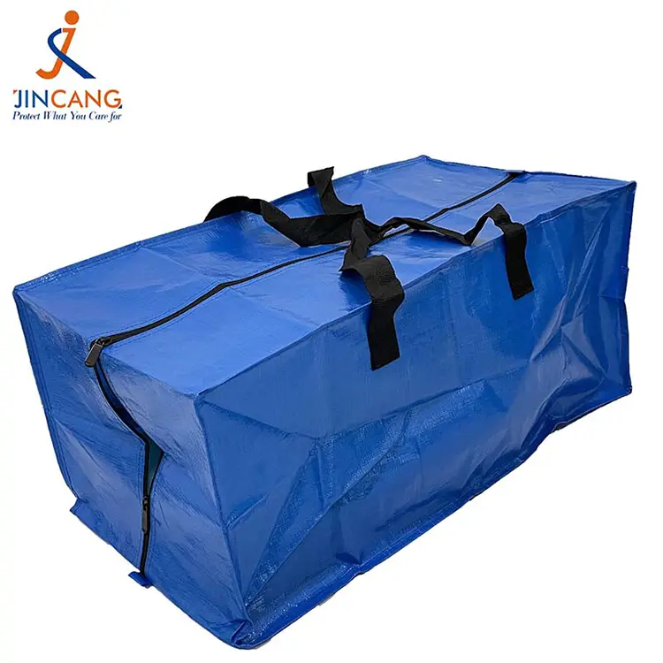 Супермаркет преклопена п.п -ткаена торба за движење Супермаркет преклопена п.п -ткаена торба за движење